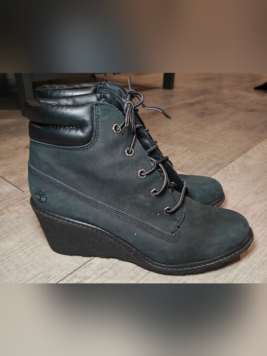 Timberland Shoes - Y2K Timberland Earthkeepers Amston Leather Wedge Boots.